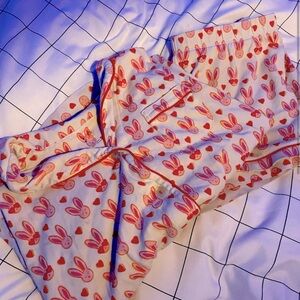Rabbit love stuck polo pj